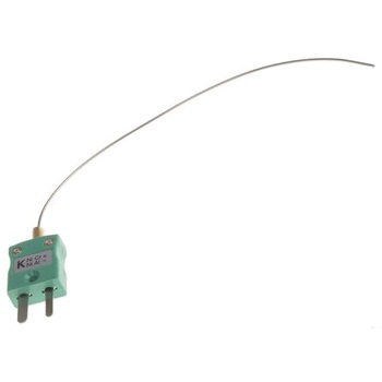 RS Pro 熱電対 温度センサ Kタイプ ミニチュアプラグ， -100℃ に +1100℃， 150mm RS PRO