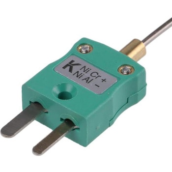 RS Pro 熱電対 温度センサ Kタイプ ミニチュアプラグ， -100℃ に +1100℃， 1m RS PRO