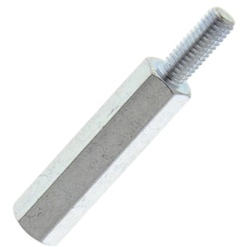 六角 スタンドオフ RS Pro スチール M3 x 20mm RS PRO