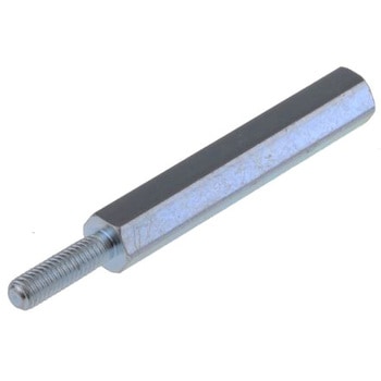 六角 スタンドオフ RS Pro スチール M3 x 30mm RS PRO