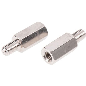 六角 スタンドオフ RS Pro 黄銅 M5 x 15mm RS PRO