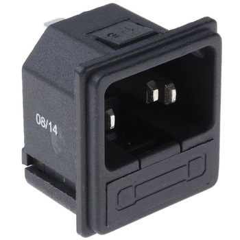 RS Pro IECプラグ オス スナップイン 10A 5 x 20mm RS PRO