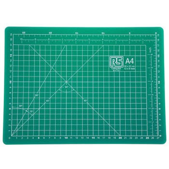 カッティングマット RS Pro PPE ポータブル 作業ベンチマット 300mm x 220mm x 2.5mm RS PRO