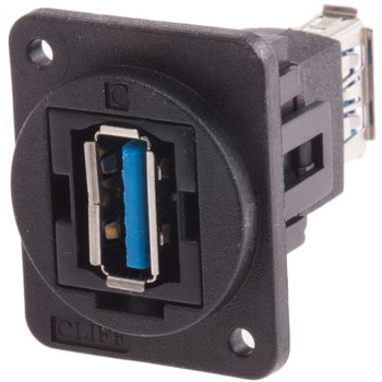 RS Pro XLR形式 USB 3.0 A メス ストレート ニッケルめっき RS PRO
