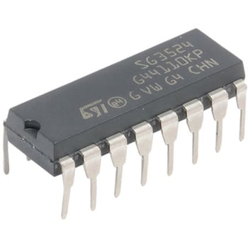 SG3524N PWM電圧モードコントローラ STMicroelectronics Dual 16ピン