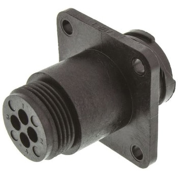 TE Connectivity 丸形コネクタ， 接触コンタクト：オス， 4極 メス TE Connectivity Japan(旧:TYCOELECTRONICS(タイコエレクトロニクス))