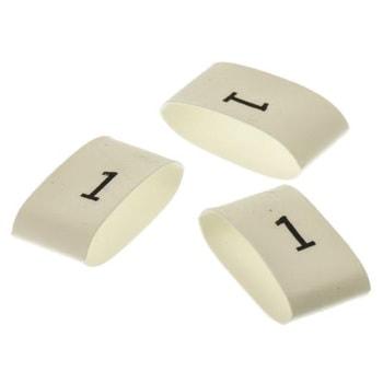 TE Connectivity， TRSA-1019/G/1/1， ケーブルマーカー 白 TE Connectivity Japan(旧:TYCOELECTRONICS(タイコエレクトロニクス))
