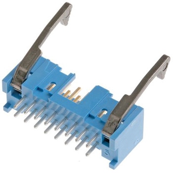 TE Connectivity 基板ヘッダ， 16極， 2列， ストレート， 電線対基板 2.54mm アンプラッチ TE Connectivity Japan(旧:TYCOELECTRONICS(タイコエレクトロニクス))