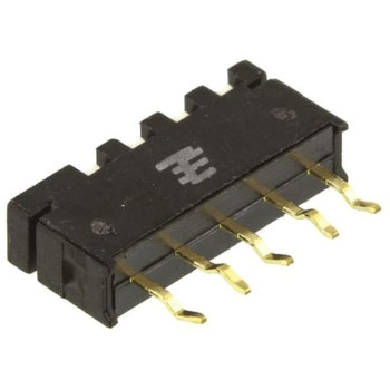 TE Connectivity SIPスイッチ， スライド， 4P TE Connectivity Japan(旧:TYCOELECTRONICS(タイコエレクトロニクス))