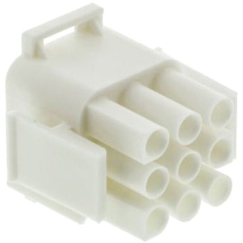 TE Connectivity コネクタハウジング オス 9極 3列 6.35mm メイテンロック TE CONNECTIVITY