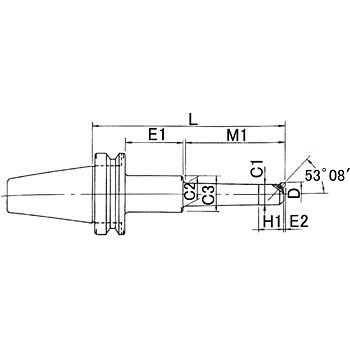 BT50-BCA62-330 ボーリングバー 1個 田倉工具 【通販サイトMonotaRO】