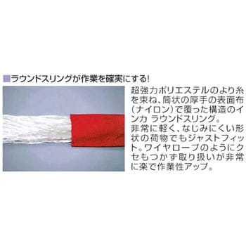 大洋 インカラウンドスリング JIS HN 8t×15m(1014349) ( INKJHN-8X15