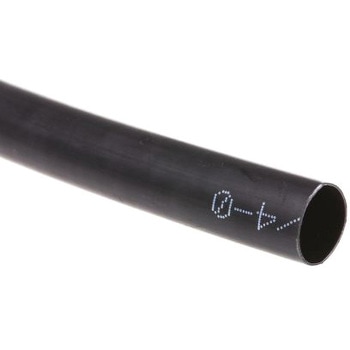 TE Connectivity 熱収縮チューブ， 収縮前 8mm， 収縮後 4mm， スリーブ長さ 1.2m ポリオレフィン， 黒 TE Connectivity Japan(旧:TYCOELECTRONICS(タイコエレクトロニクス))