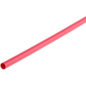 TE Connectivity 熱収縮チューブ， 収縮前 2.4mm， 収縮後 1.2mm， スリーブ長さ 1.22m ポリオレフィン TE Connectivity Japan(旧:TYCOELECTRONICS(タイコエレクトロニクス))