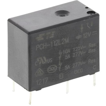 TE Connectivity リレー， SPNO， 12V dc， 720 Ω TE Connectivity Japan(旧:TYCOELECTRONICS(タイコエレクトロニクス))
