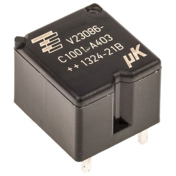 TE Connectivity 自動車リレー， 1c接点， 12V dc， 254 Ω TE Connectivity Japan(旧:TYCOELECTRONICS(タイコエレクトロニクス))