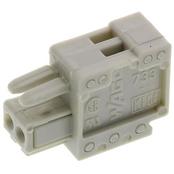 Wago 中継用端子台 733-102 2極 2.5mm ピッチ ワゴジャパン