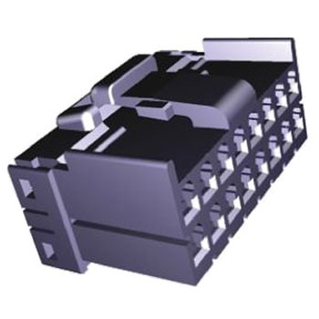 TE Connectivity コネクタハウジング オス 16極 2列 3.8mm Multilock 040シリーズ TE Connectivity Japan(旧:TYCOELECTRONICS(タイコエレクトロニクス))