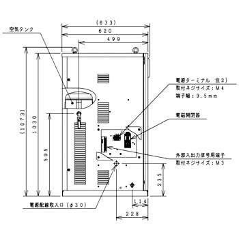 SRL-2.2MB6 オイルフリースクロールベビコン ドライヤー不付 1台 日立