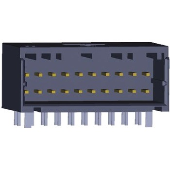 1-1827876-0 TE Connectivity 基板ヘッダ， 20極， ライトアングル