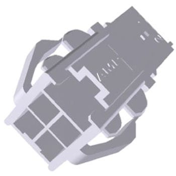 断捨離中⭐️2点⭐️ 177908-1 TE Connectivity コネクタハウジング メス 4極 2列 3.96mm
