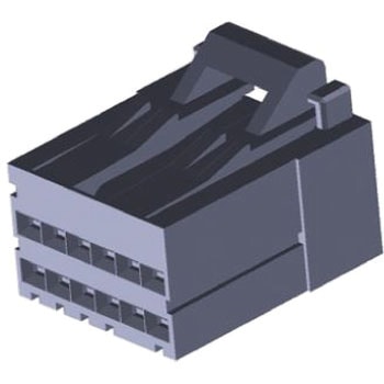 TE Connectivity コネクタハウジング メス 12極 2列 2.5mm ダイナミック TE Connectivity Japan(旧:TYCOELECTRONICS(タイコエレクトロニクス))