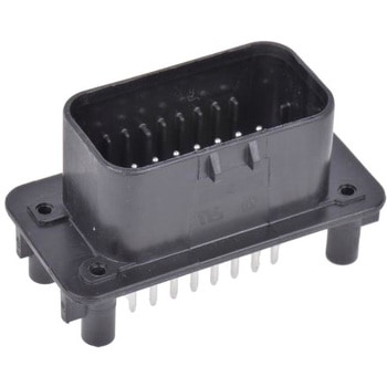 自動車用コネクタ， 23極， オス， 黒 パネルマウント TE Connectivity AMPSEALシリーズ TE Connectivity Japan(旧:TYCOELECTRONICS(タイコエレクトロニクス))