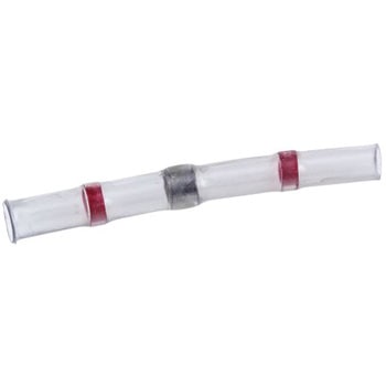TE Connectivity はんだスリーブ， スリーブ長さ 42mm， 赤 TE Connectivity Japan(旧:TYCOELECTRONICS(タイコエレクトロニクス))