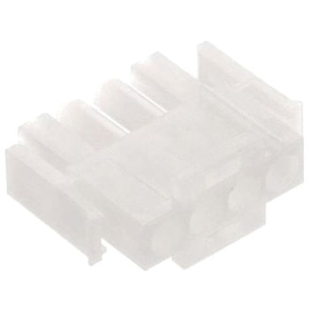 TE Connectivity コネクタハウジング オス 4極 1列 6.35mm メイテンロック TE Connectivity Japan(旧:TYCOELECTRONICS(タイコエレクトロニクス))
