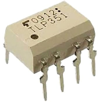 フォトカプラ Toshiba (東芝) TLP351(D4-TP1，F)， IC出力， 8-Pin 東芝