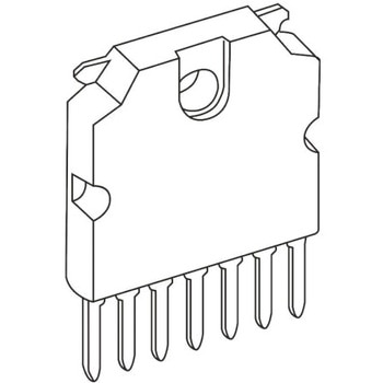 Toshiba モータドライバIC， 10～45 V， 7-Pin HSIP ブラシ付きDC 東芝