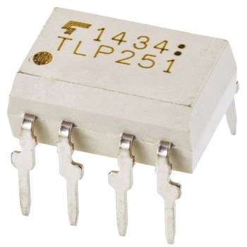 フォトカプラ Toshiba (東芝) TLP352F(D4，F)， IC出力， 8-Pin 東芝
