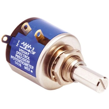 Vishay 巻線ポテンショメータ， 5kΩ， 1.5W， 回転数：5 VISHAY