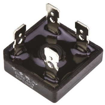 Vishay 整流用 ブリッジダイオード 単相 25A， 800V， 4-Pin GBPC VISHAY