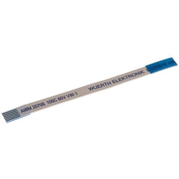Wurth Elektronik FFCジャンパケーブル 50mm ，ピッチ0.5mm 6877 シリーズ WURTH ELEKTRONIK