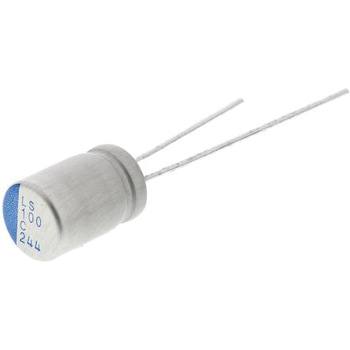 ニチコン 導電性高分子アルミ固体電解コンデンサ 16V dc 100μF ニチコン