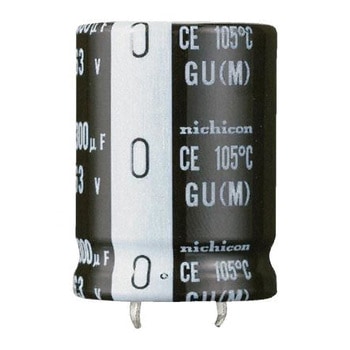 ニチコン アルミ電解コンデンサ，スナップイン端子 200V dc 1000μF ニチコン