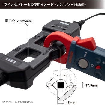 LS11 ラインセパレータ 三和電気計器 三和電気計器製クランプメータ用 - 【通販モノタロウ】