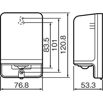 住宅向 屋側壁取付熱線センサ付自動スイッチ パナソニック(Panasonic) センサスイッチ 【通販モノタロウ】