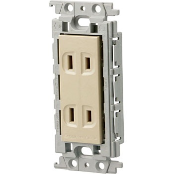 WTF15024GK �R�X���V���[�Y �����_�u���R���Z���g(�≏�g�t) Panasonic(�p�i�\�j�b�N) 15A 125V �ɐ�2P 41031891