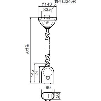 WG87518 リーラーコンセント 天井面取付タイプ 1個 パナソニック