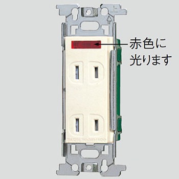 WN13524 表示付ダブルコンセント Panasonic(パナソニック) 41040702