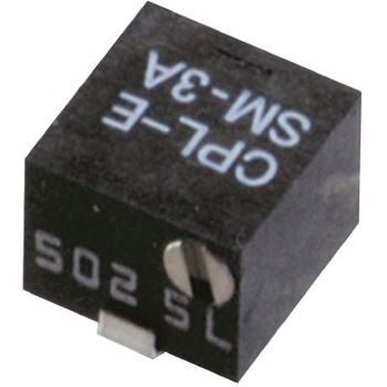 半固定抵抗器 日本電産コパル電子， 10kΩ， 0.125W ニデックコンポーネンツ(旧:日本電産コパル電子/フジソク)