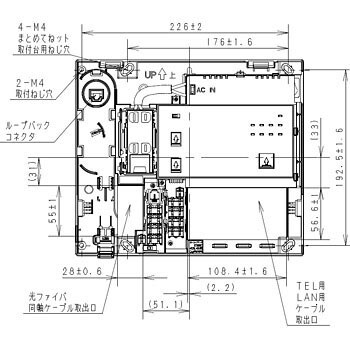 WTJ5547 宅内LANパネル まとめてねット 1個 パナソニック(Panasonic