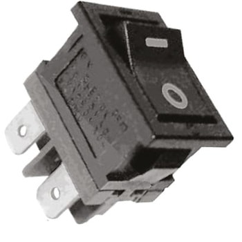 ロッカースイッチ 日本電産コパル電子 (フジソク) 黒 ニデックコンポーネンツ(日本電産コパル電子/フジソク)