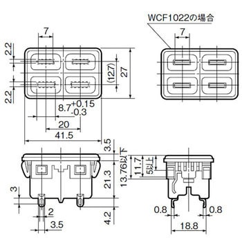機器用はめ込みコンセント Panasonic(パナソニック)