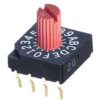 日本電産コパル電子 ロータリコードスイッチ， ノブ - ニデックコンポーネンツ(旧:日本電産コパル電子/フジソク)