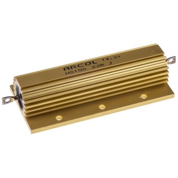 Arcol 大電力用，メタルクラッド抵抗器，150W，22Ω，±5% ARCOL(OHMITE)