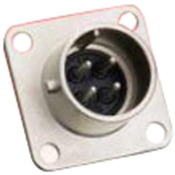 RM12形コネクタ レセプタクル(角フランジ一体方式) HIROSE(ヒロセ電機)