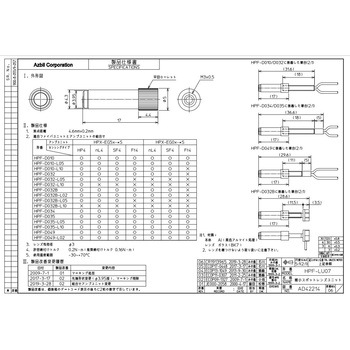 ファイバユニット HPF シリーズ azbil(山武)